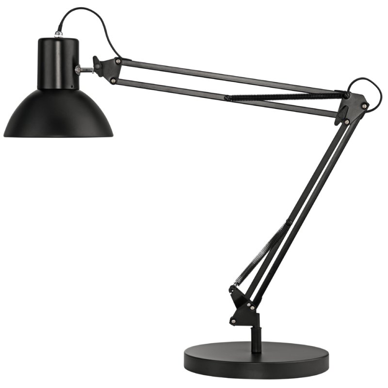 UNiLUX lampe de bureau SUCCESS 80, avec pince et pied, noir